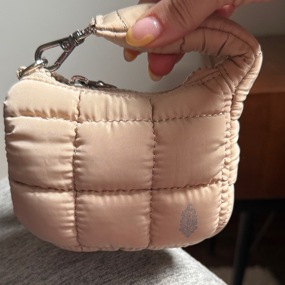 NWT FP Small Quilted Bag - mineral - Picture 3 of 3